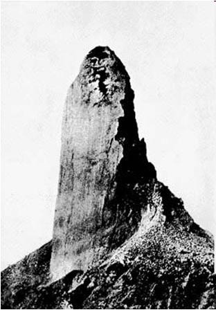 Шпиль вулкана Мон-Пеле